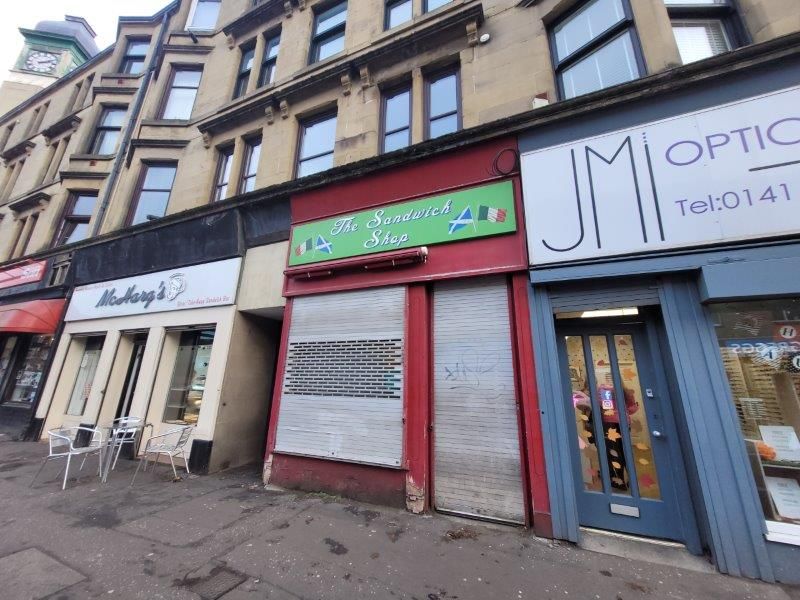 Retail premises for sale in Neilston Road, Paisley PA2, £40,000