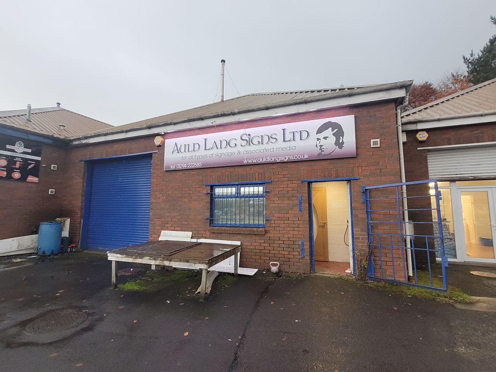 Light industrial to let in Corsehill Mount Road, Irvine KA11, £10,000 pa