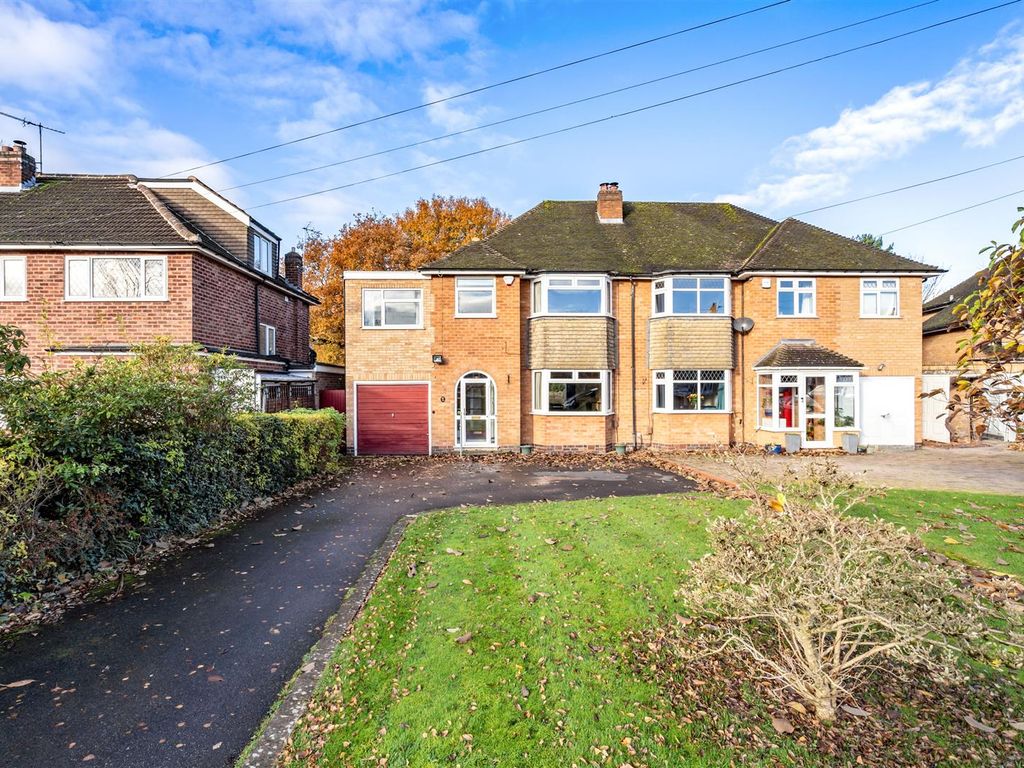 4 bed semi-detached house for sale in Ufton Close, Shirley, Solihull B90, £450,000