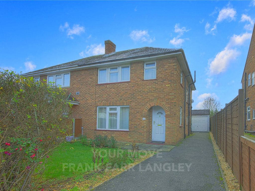 3 bed semi-detached house for sale in Cherry Avenue, Slough, Berkshire SL3, £575,000