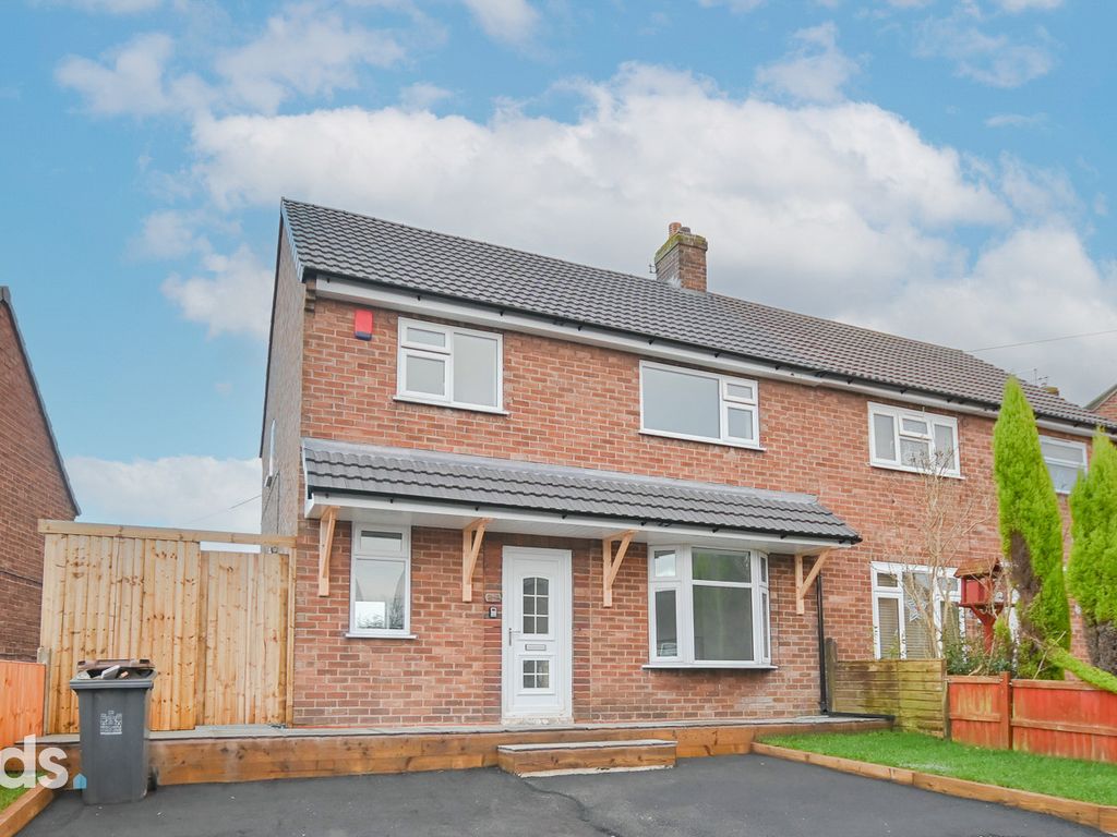 3 bed semi-detached house for sale in Cleveland Road, Knutton, Newcastle Under Lyme ST5, £169,950