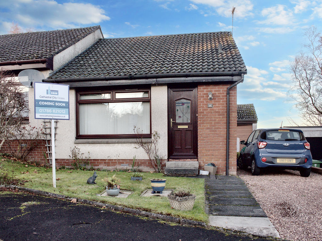 1 bed semi-detached bungalow for sale in Buchan Drive, Dunblane FK15, £130,000