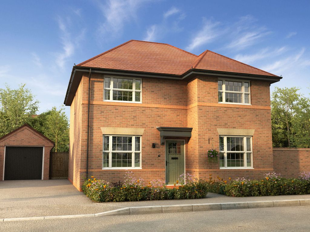 New home, 4 bed detached house for sale in "The Horsham " at Great Horwood Road, Winslow, Buckingham MK18, £585,000