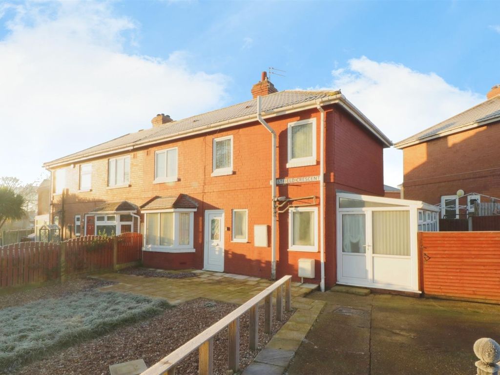 3 bed semi-detached house for sale in Westfield Crescent, Thurnscoe, Rotherham S63, £110,000