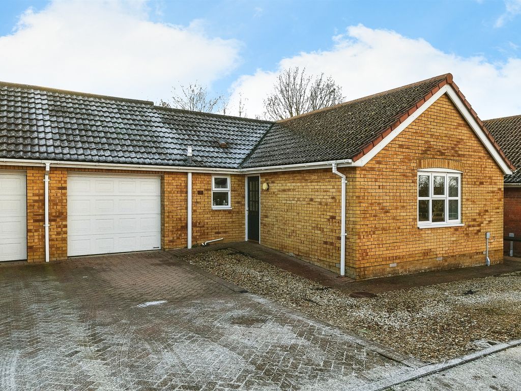 2 bed detached bungalow for sale in Burdock Close, Denver, Downham Market PE38, £300,000