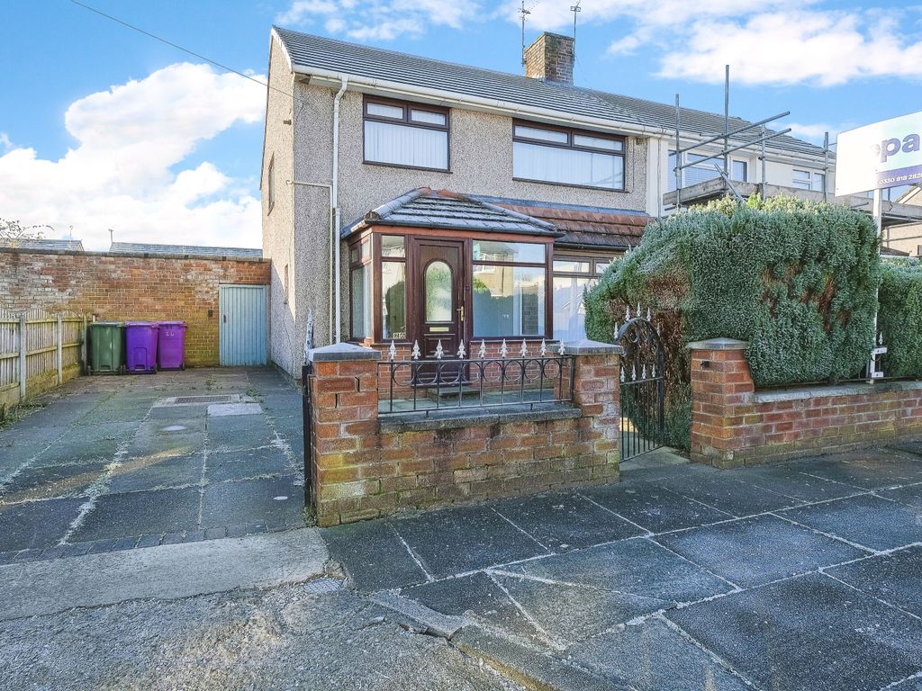 3 bed semi-detached house for sale in Westbrook Road, Liverpool L25, £180,000