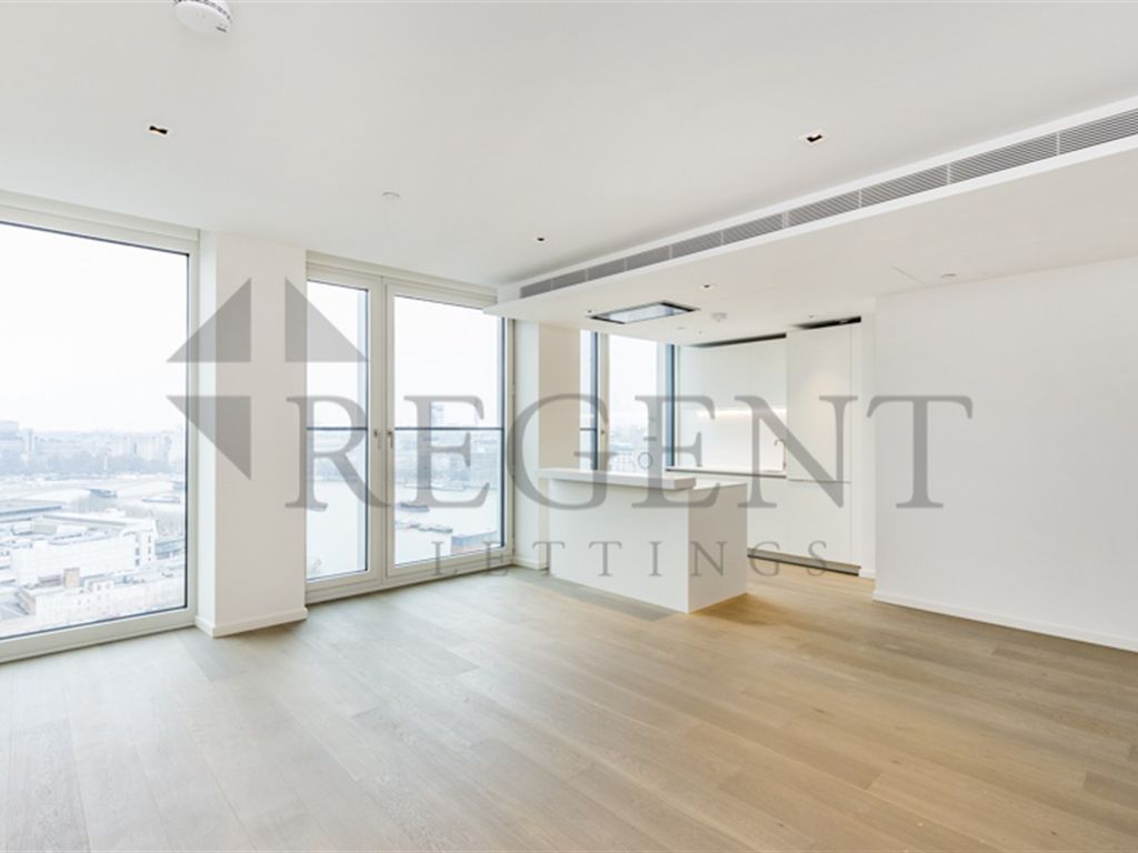 2 bed flat to rent in South Bank Tower, Upper Ground SE1, £4,700 pcm