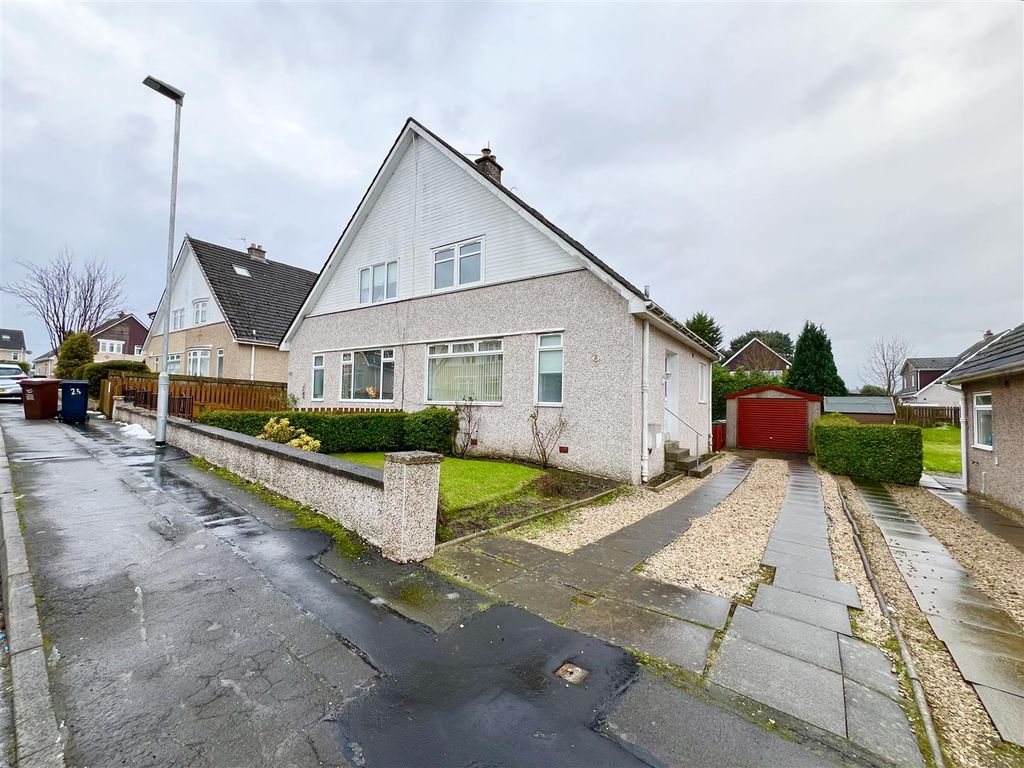 2 bed semi-detached house for sale in Monroe Drive, Uddingston, Glasgow G71, £180,000