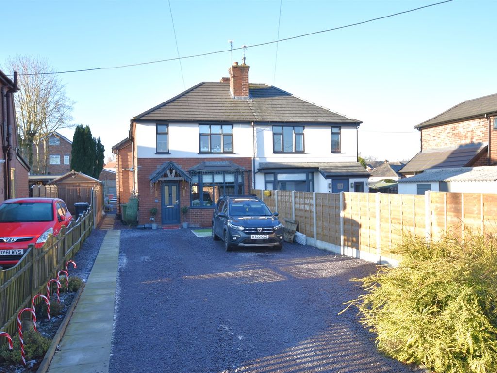 4 bed semi-detached house for sale in Congleton Road, Gawsworth, Macclesfield SK11, £364,950