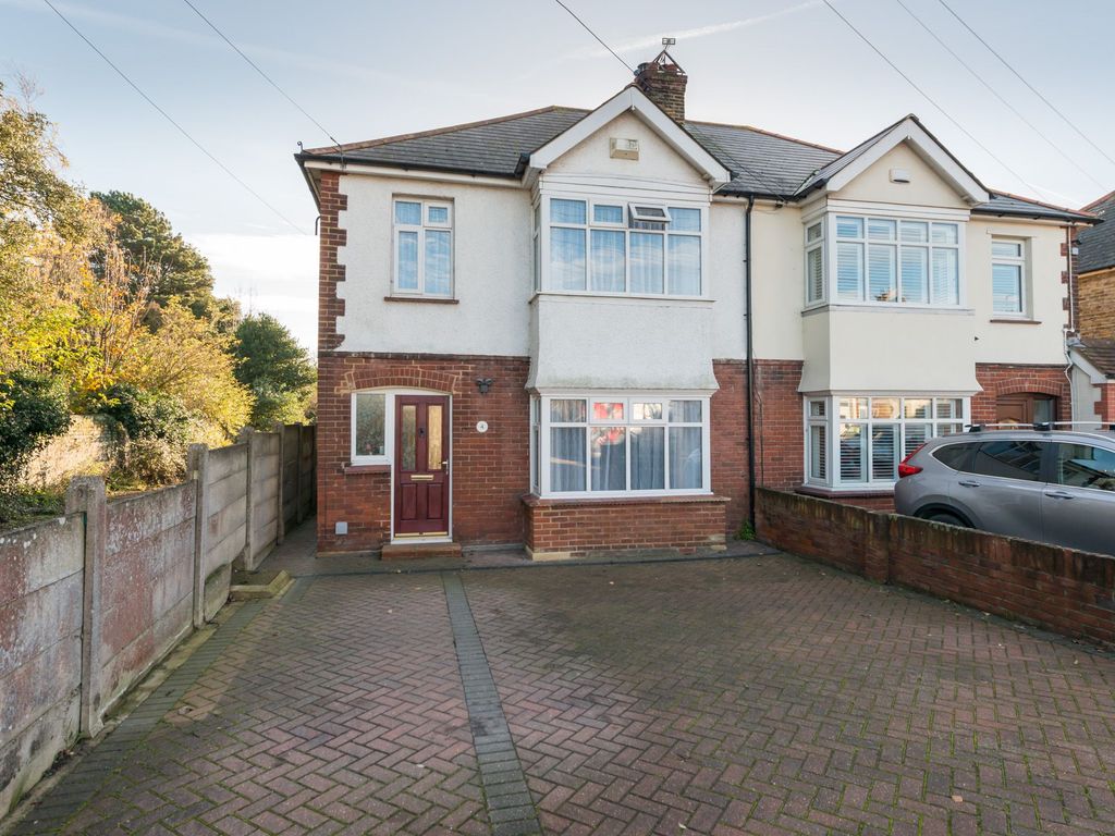 3 bed semi-detached house for sale in Manston Road, Ramsgate CT11, £320,000