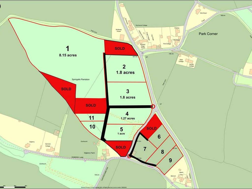 Land for sale in Nettlebed, Henley On Thames, Henley On Thames RG9, £30,000