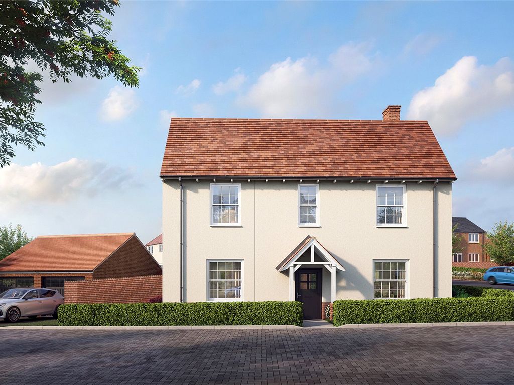 New home, 4 bed detached house for sale in Eden Green, Bardfield Road CM7, £819,950