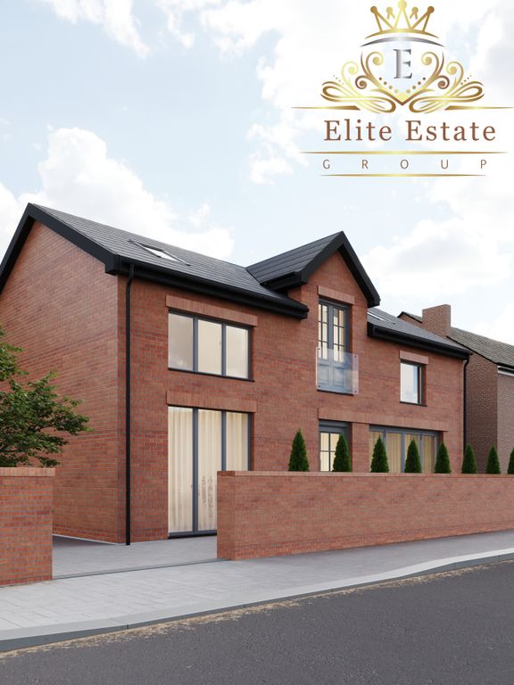 New home, 3 bed detached house for sale in Eyre Street East, Chesterfield S41, £330,000
