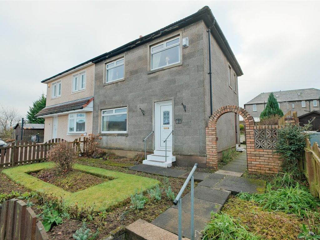 3 bed semi-detached house for sale in Knoweknack Terrace, Kirkmuirhill, Lanark ML11, £108,000