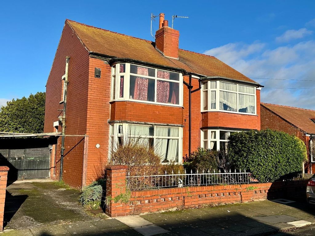 3 bed semi-detached house for sale in Collyhurst Avenue, Blackpool FY4, £99,950