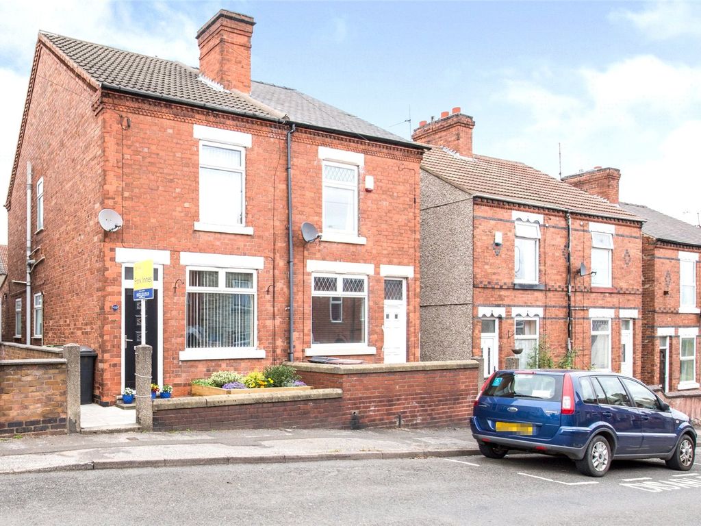 2 bed semi-detached house for sale in South Street, South Normanton, Alfreton, Derbyshire DE55, £140,000