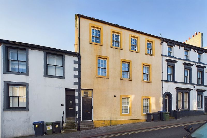 2 bed flat for sale in Wood Street, Maryport CA15, £69,950