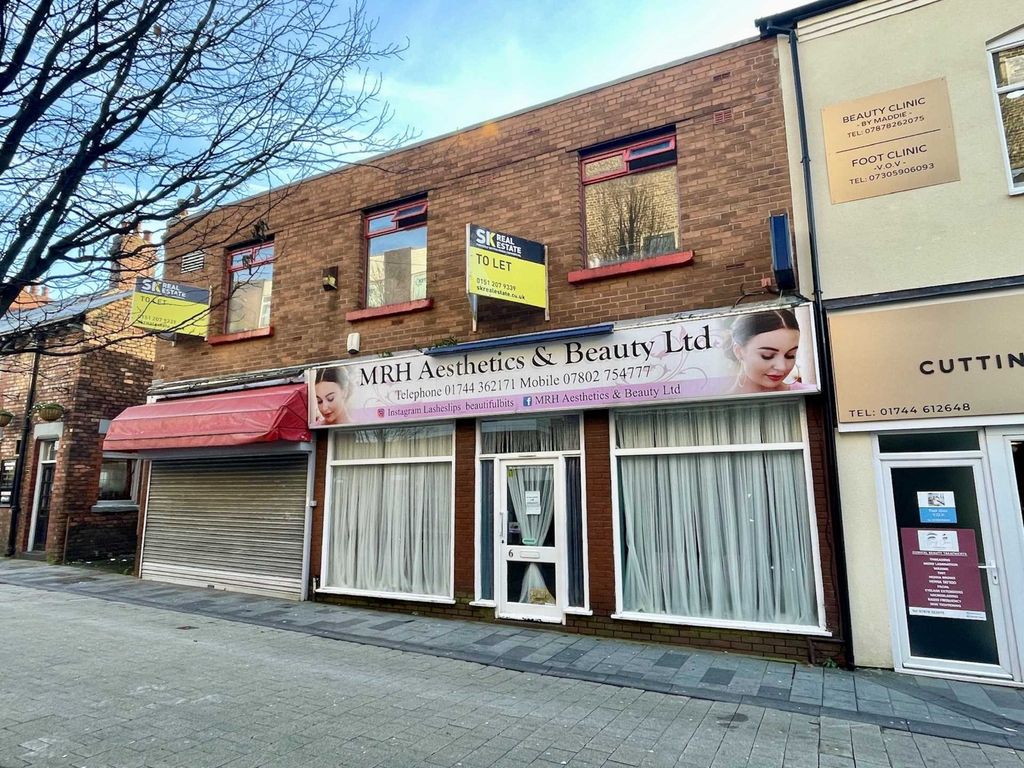 Retail premises to let in 6 Barrow Street, St Helens WA10, £14,000 pa