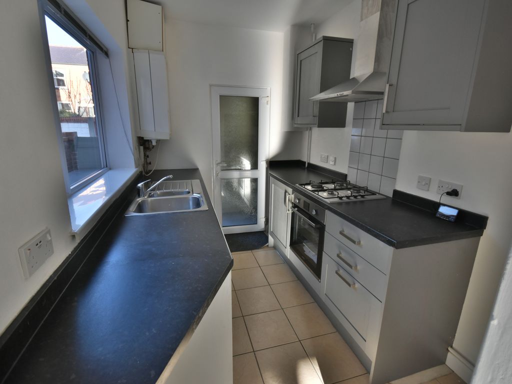 2 bed terraced house for sale in Saxon Street, Wrexham LL13, £130,000