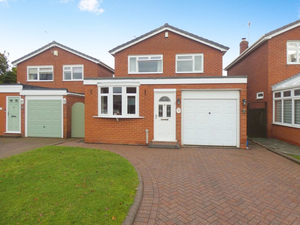 3 bed detached house for sale in Falna Crescent, Coton Green, Tamworth B79, £350,000