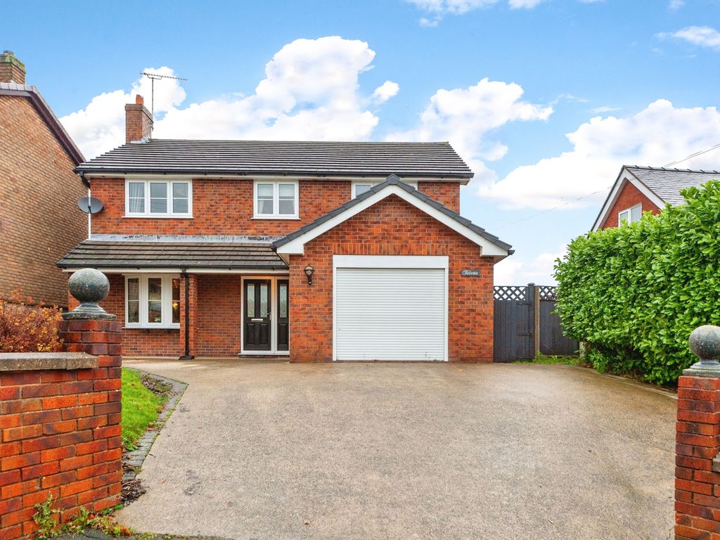 4 bed detached house for sale in Rhewl, Holywell, Flintshire CH8, £300,000