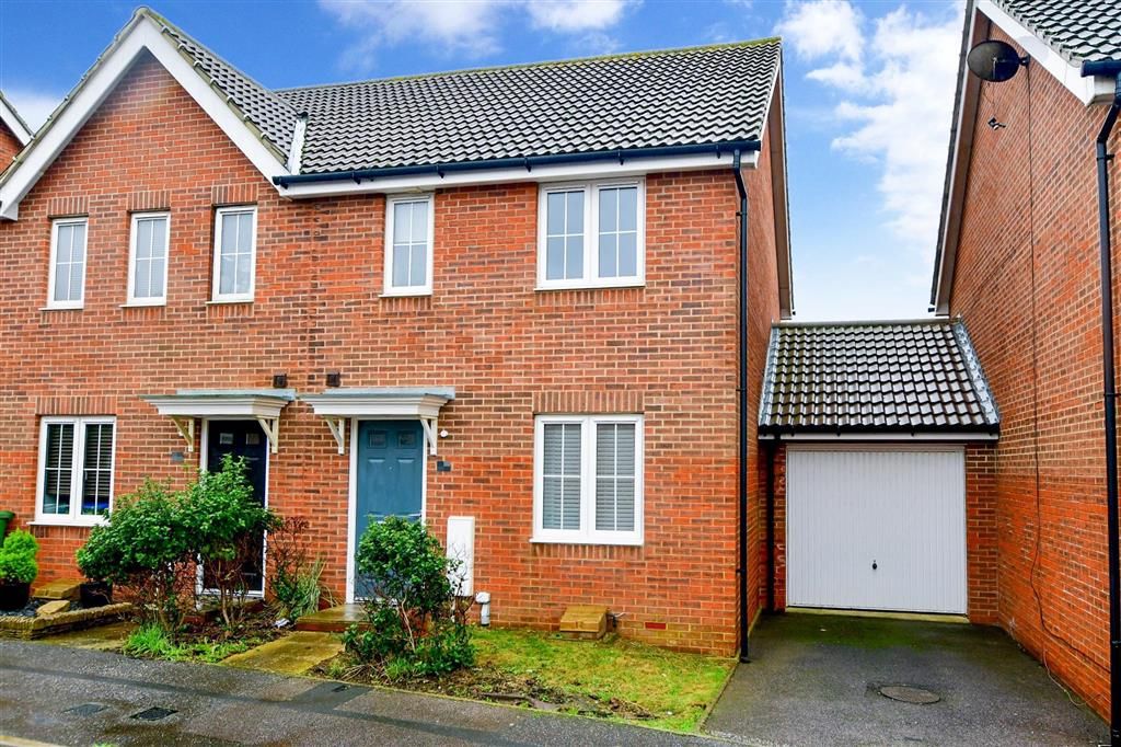 3 bed semi-detached house for sale in Montreal Close, Peacehaven, East Sussex BN10, £325,000