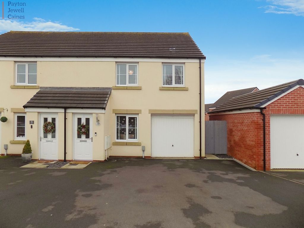 3 bed semi-detached house for sale in Llys Ceirios, Coity, Bridgend. CF35, £239,950