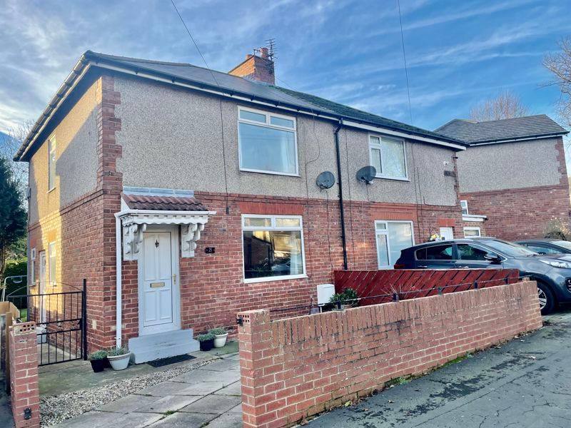 3 bed terraced house for sale in The Oval, Shildon DL4, £109,950
