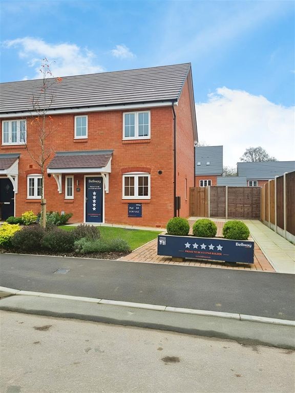 New home, 3 bed town house for sale in Oakamoor Road, Cheadle, Staffordshire ST10, £215,000