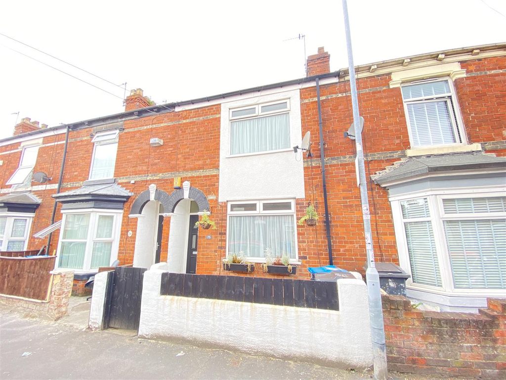 3 bed terraced house for sale in Worthing Street, Hull HU5, £96,900