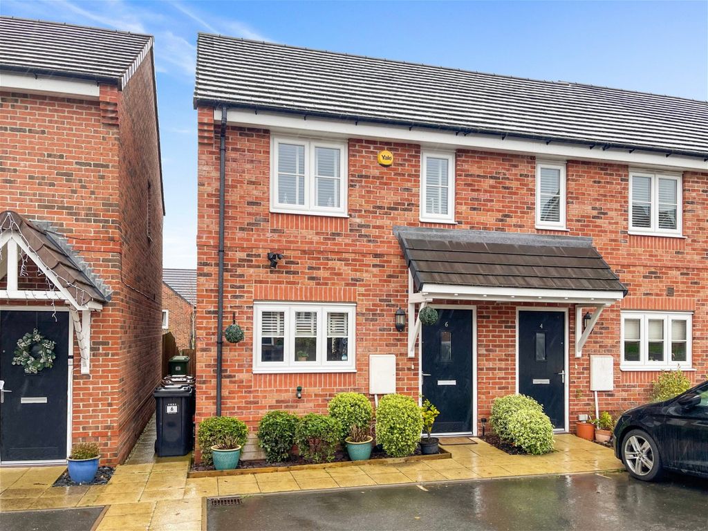 2 bed semi-detached house for sale in Leese Drive, Cheswick Green, Solihull B90, £99,000