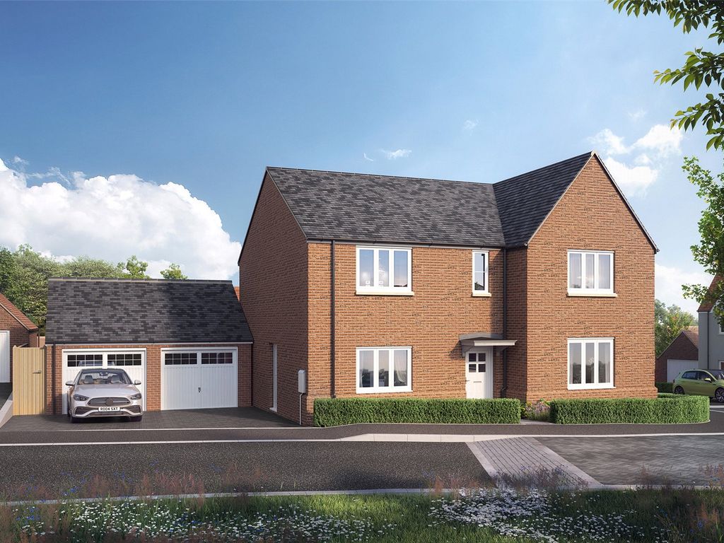 New home, 4 bed detached house for sale in Eden Green, Bardfield Road CM7, £829,950