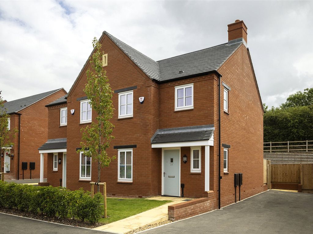 New home, 2 bed semi-detached house for sale in The Willows, Warwick Road, Kineton, Warwickshire CV35, £344,750