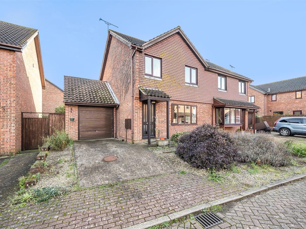 3 bed semi-detached house for sale in Sarre Place, Sandwich CT13, £300,000