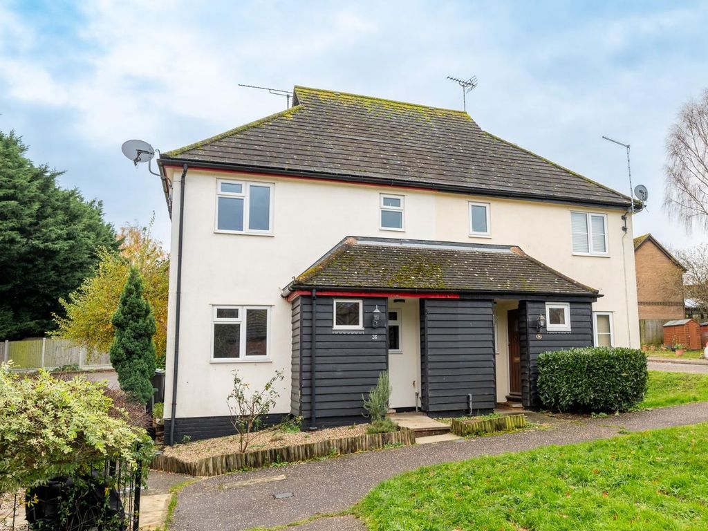 1 bed end terrace house for sale in Nursery Rise, Dunmow, Essex CM6, £210,000
