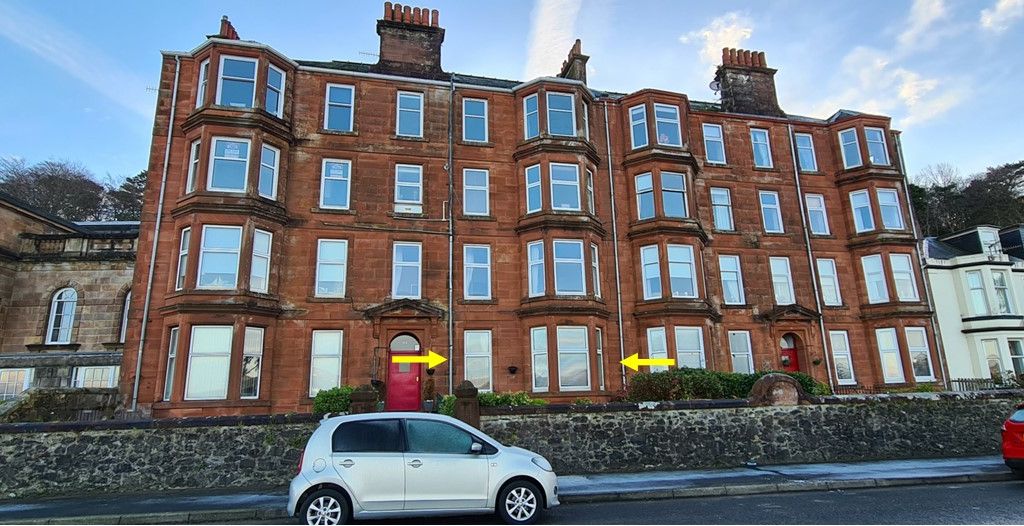 2 bed flat for sale in Battery Place, Isle Of Bute PA20, £125,000