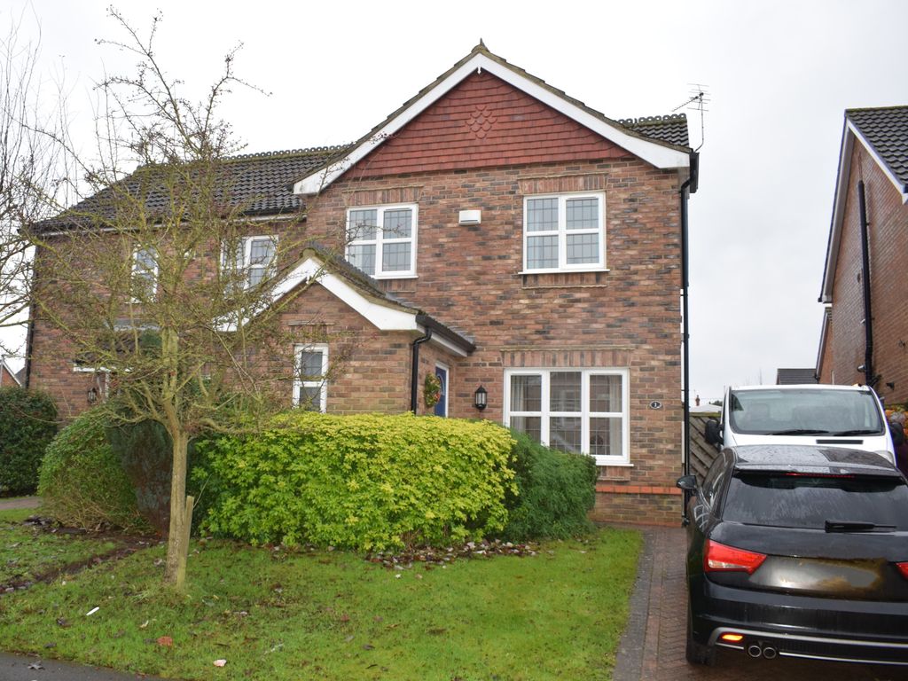 3 bed semi-detached house for sale in Lapwing Way, Barton Upon Humber DN18, £190,000