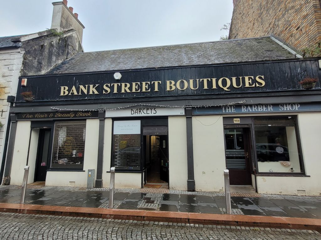 Retail premises to let in Bank Street, Kilmarnock KA1, £8,500 pa