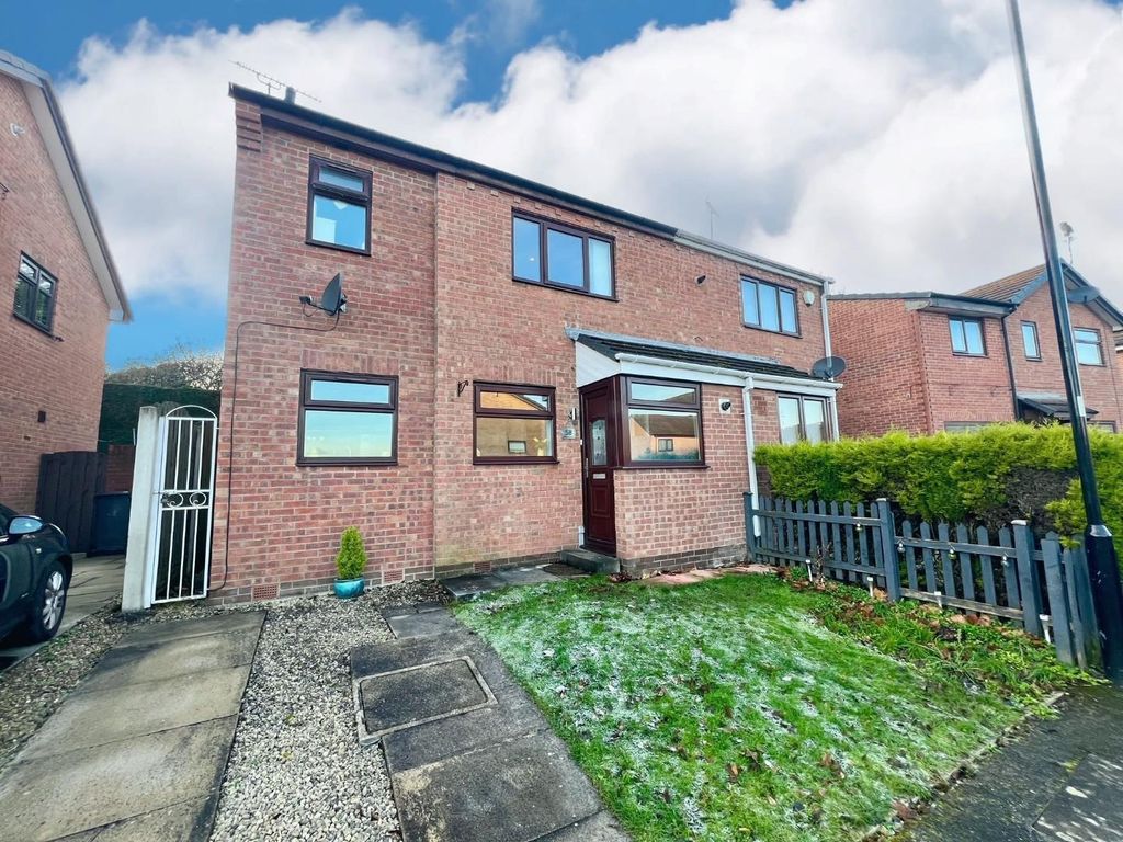 3 bed semi-detached house for sale in Nether Ley Avenue, Chapeltown S35, £230,000