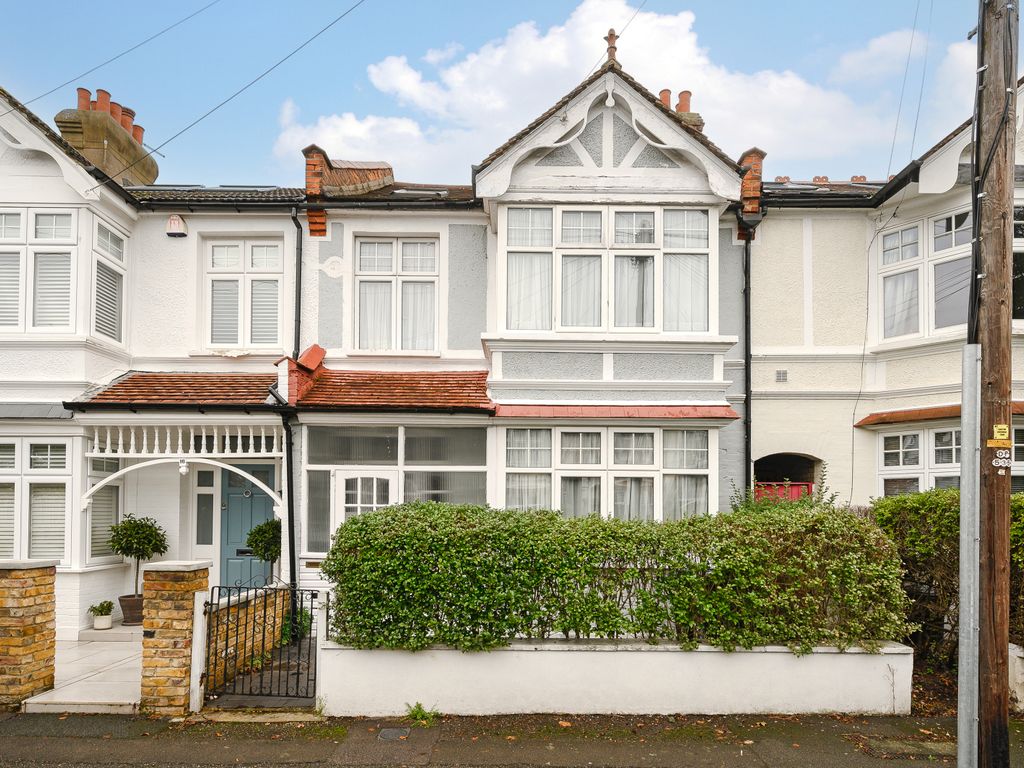 5 bed terraced house for sale in Branksome Road, London SW19, £1,095,000