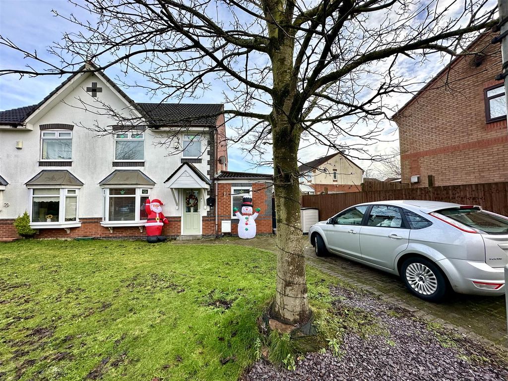 3 bed semi-detached house for sale in Turriff Road, Dovecot, Liverpool L14, £195,000