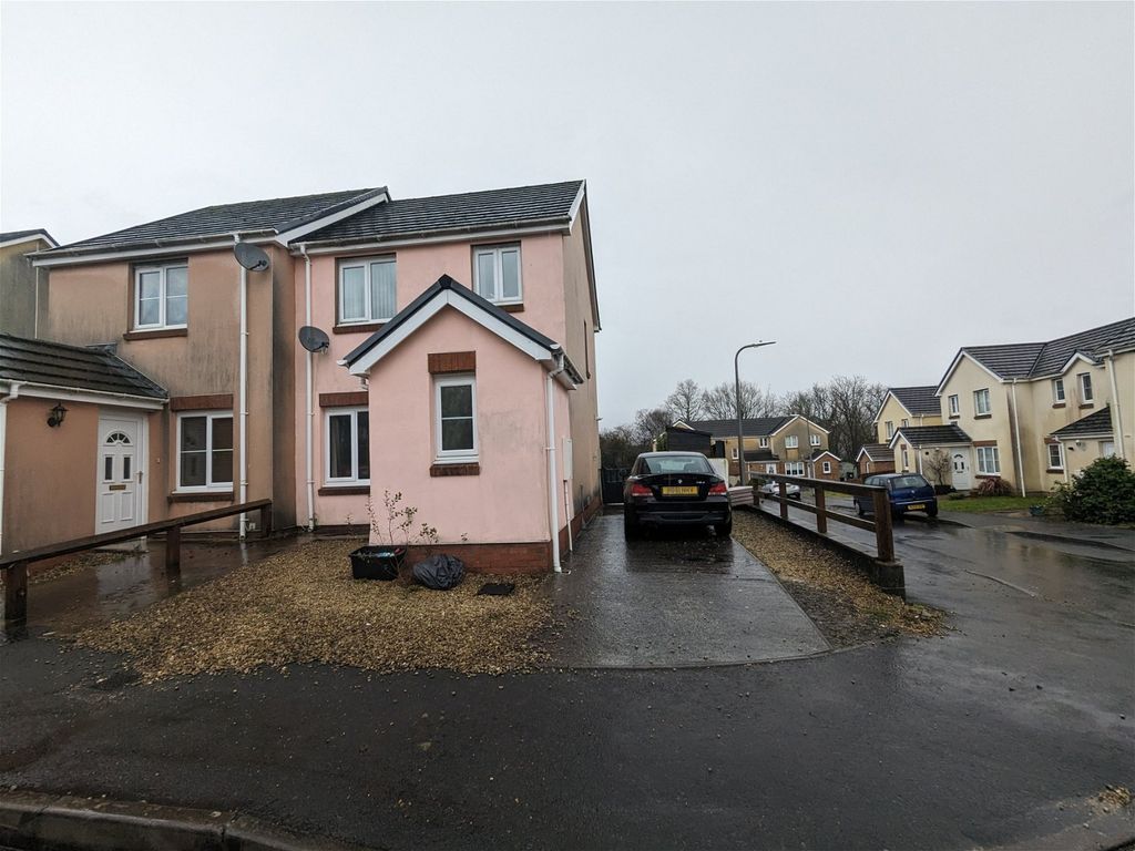 3 bed semi-detached house for sale in Parc Gwernen, Tycroes, Ammanford SA18, £154,950