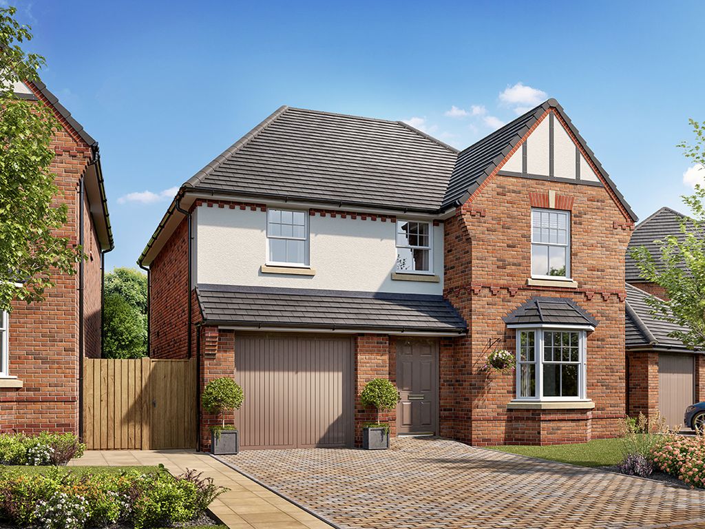 New home, 4 bed detached house for sale in "Meriden" at Fence Avenue, Macclesfield SK10, £545,000
