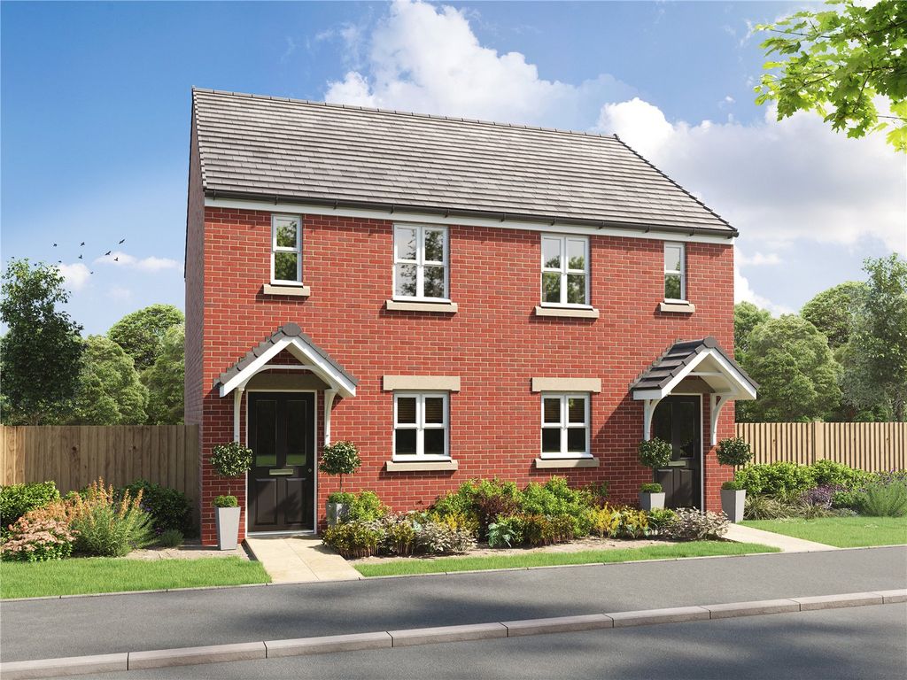 New home, 2 bed detached house for sale in Burwell Road, Exning, Newmarket, Suffolk CB8, £166,200