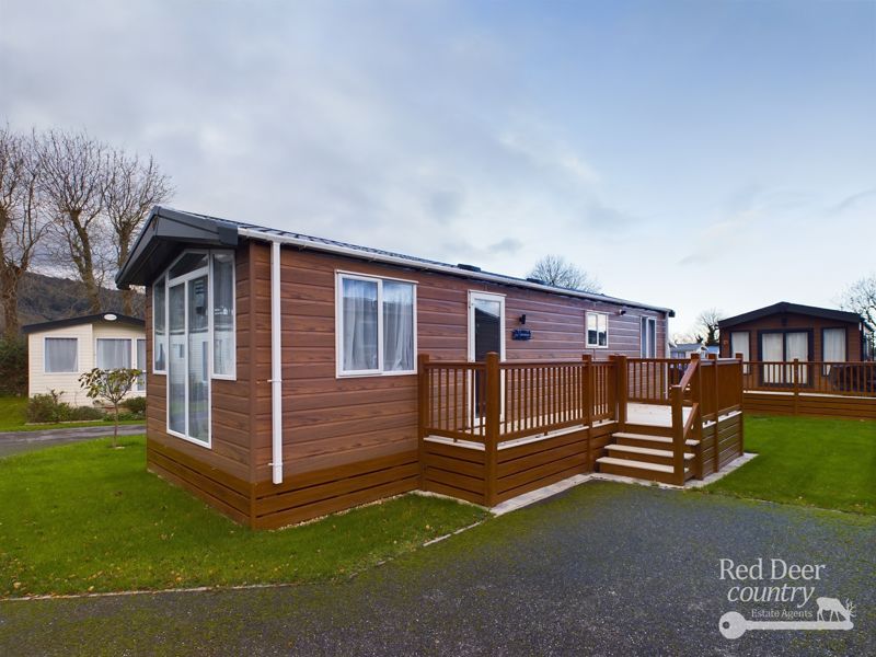 2 bed mobile/park home for sale in Highbank, Porlock, Minehead TA24, £69,995