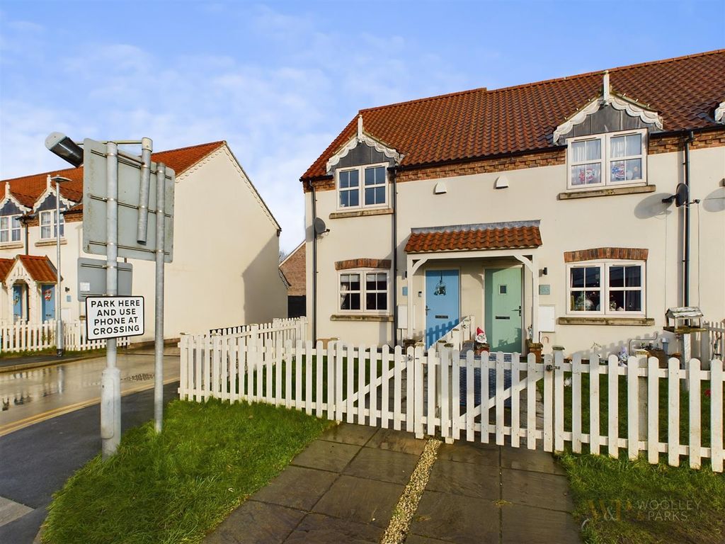 2 bed end terrace house for sale in Station Road, Nafferton, Driffield YO25, £185,000