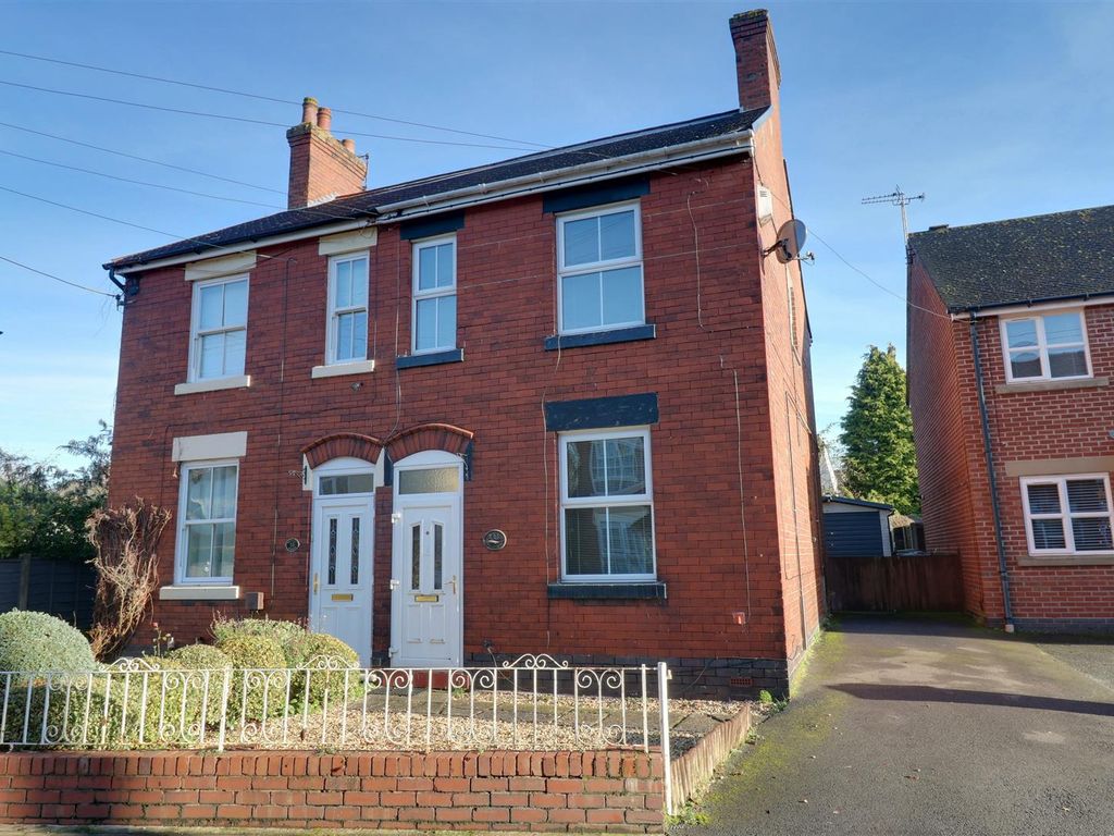 2 bed semi-detached house for sale in Wesley Avenue, Alsager, Stoke-On-Trent ST7, £179,950