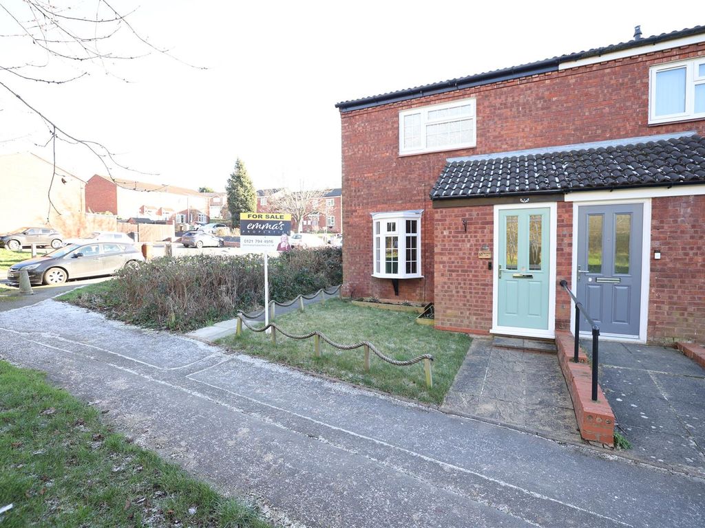 2 bed end terrace house for sale in Brownsover Close, Castle Bromwich, Birmingham B36, £220,000
