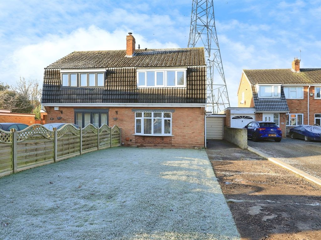 3 bed semi-detached house for sale in Cinder Hill Lane, Coven, Wolverhampton WV9, £259,995