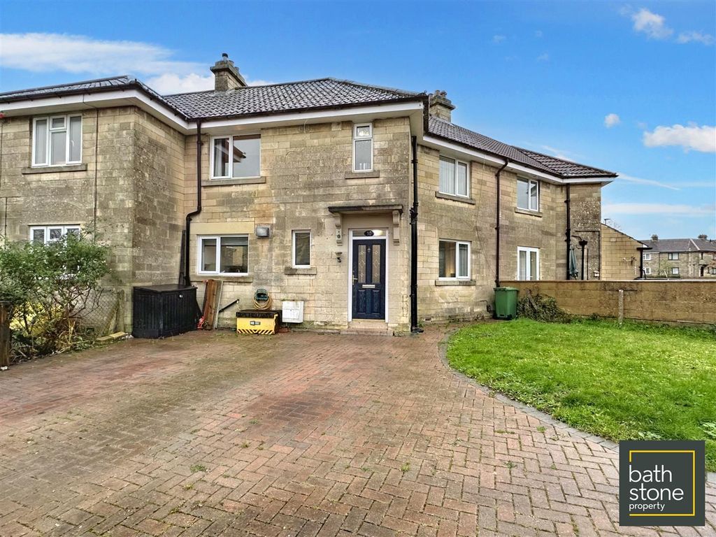 3 bed semi-detached house for sale in Eastover Grove, Odd Down, Bath BA2, £300,000